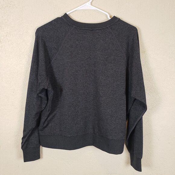 Vuori Long Sleeve Halo Crew Top Shirt Gray Heather Women’s Sz Small Athleisure - Picture 5 of 9